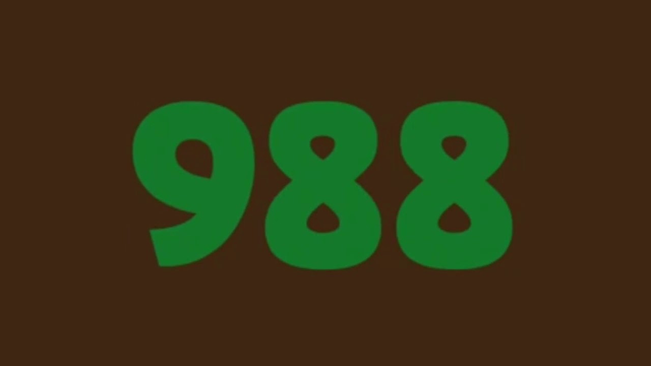 Numbers 1000 to 0