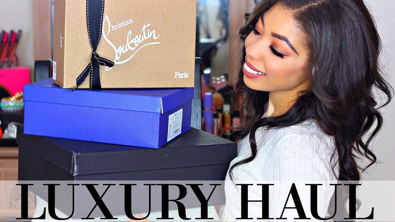 LUXURY HAUL | Christian Louboutin, Net-A-Porter, Dolce & Gabbana, Aquazzura & More!