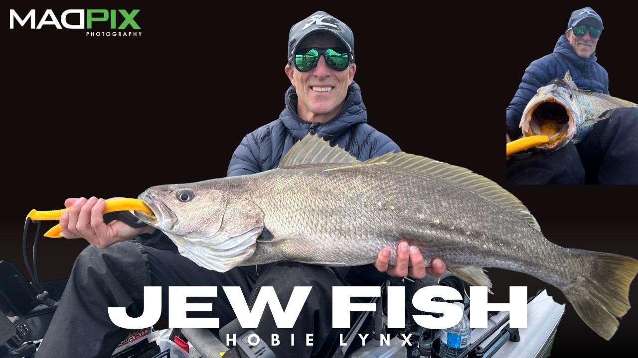 JEW FISH MAYHEM ON THE GEORGES RIVER with my HOBIE LYNX