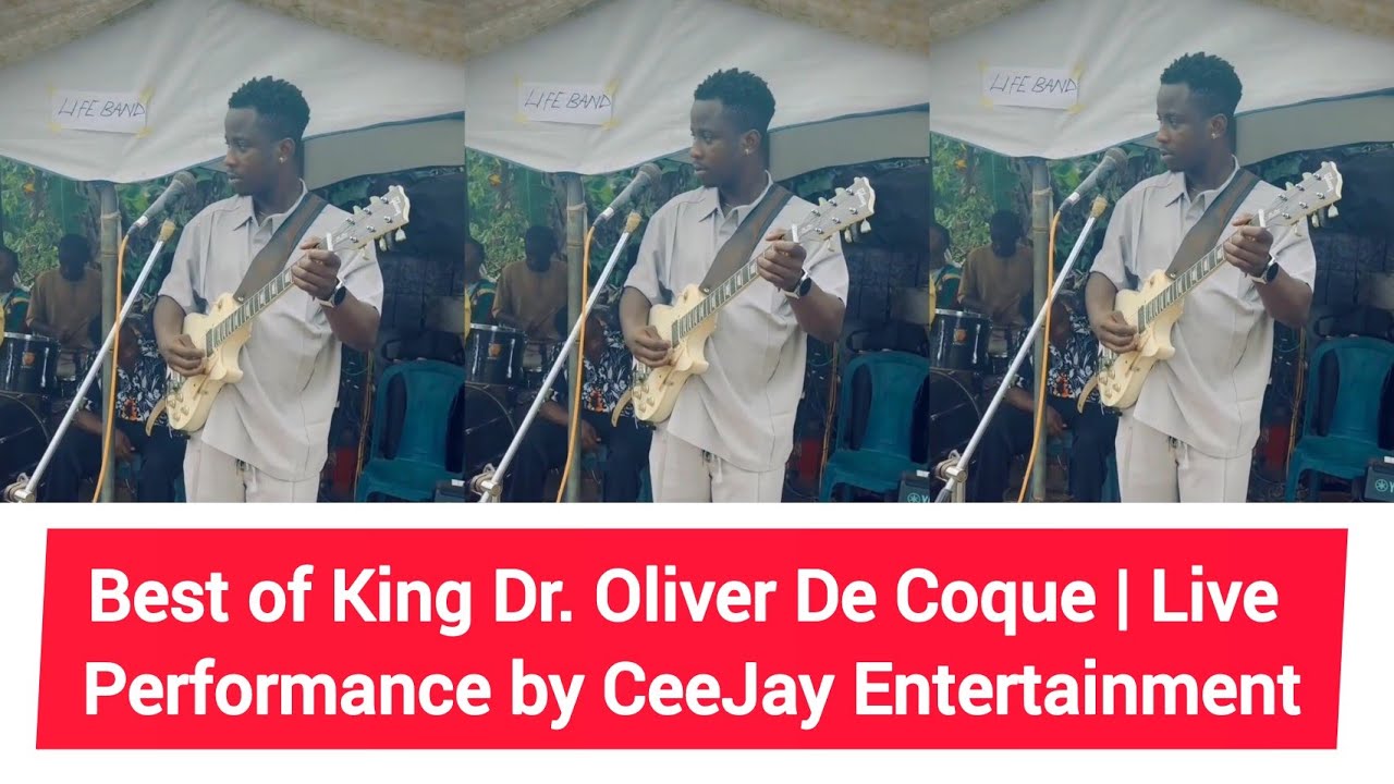 Best of King Dr. Oliver De Coque | Live Performance by CeeJay Entertainment