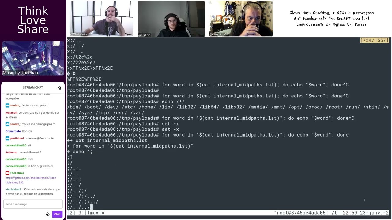 EP 075 | Going nuts with trash-cli, utf-8, badchars. Bash kung-fu session with @penthium2 & @0x1sis