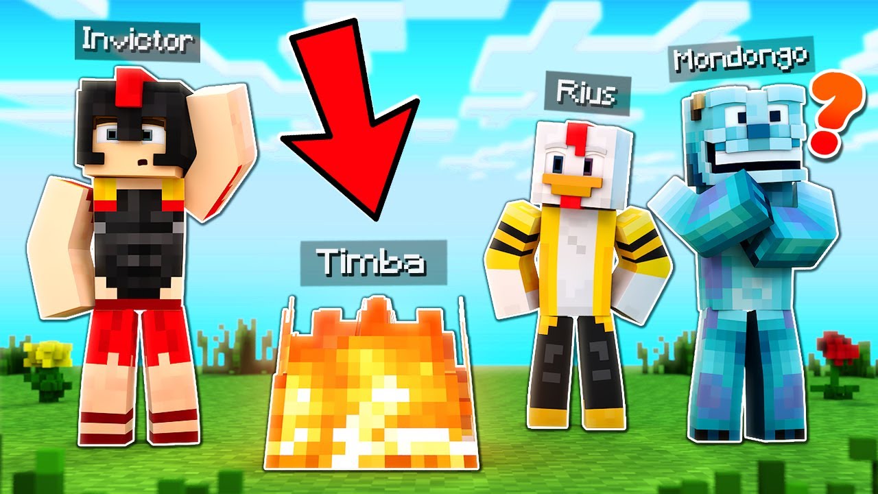 MINECRAFT pero Me CONVIERTO en FUEGO para ESCONDERME de Los COMPAS 😂