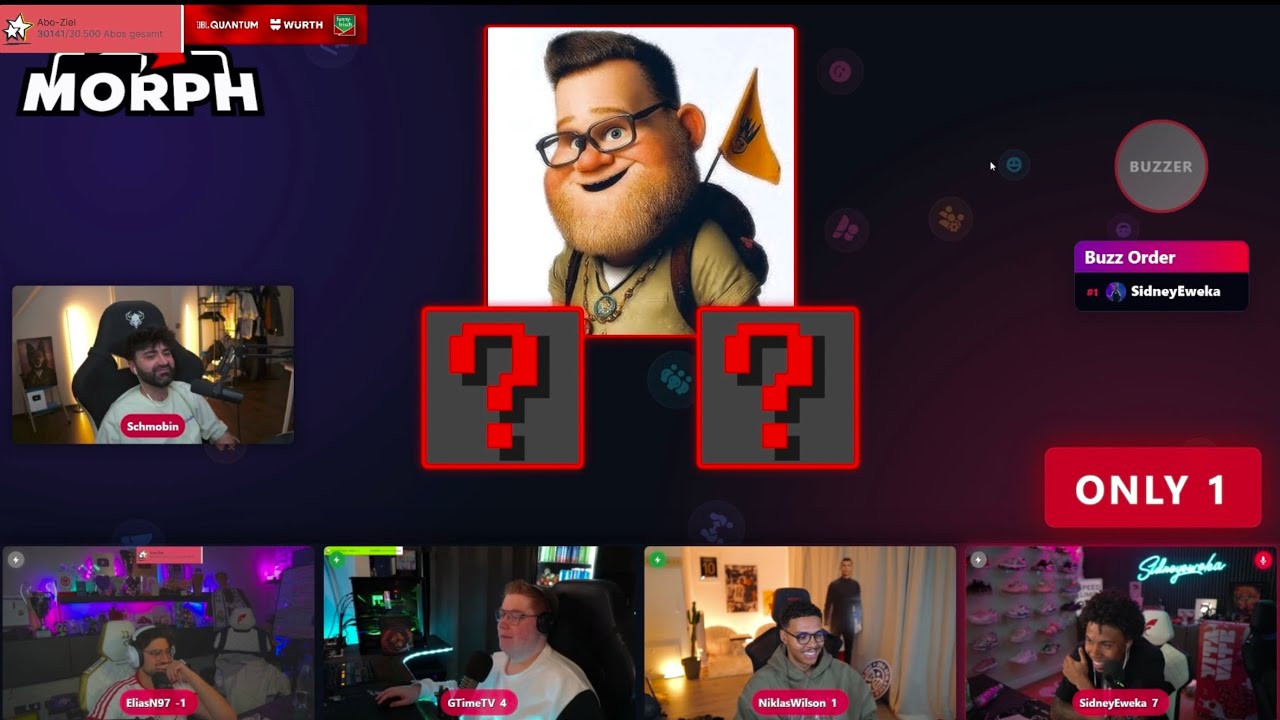 Spannende Quizshow 😮 mit Eli, GTime, Sidney & Willy 🔥 | EliasN97 Uncut