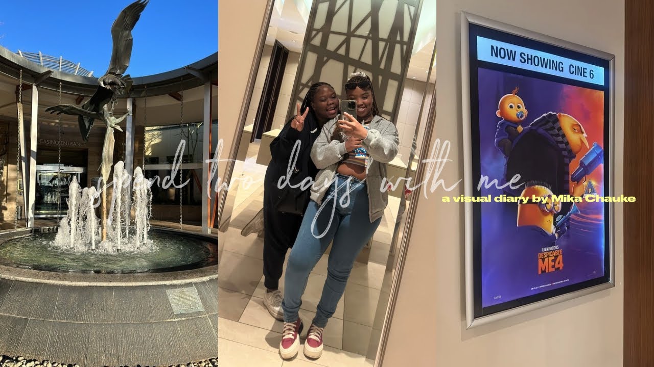 #vlog : spend two days with me, impromptu lunch at a new food joint, movie date.