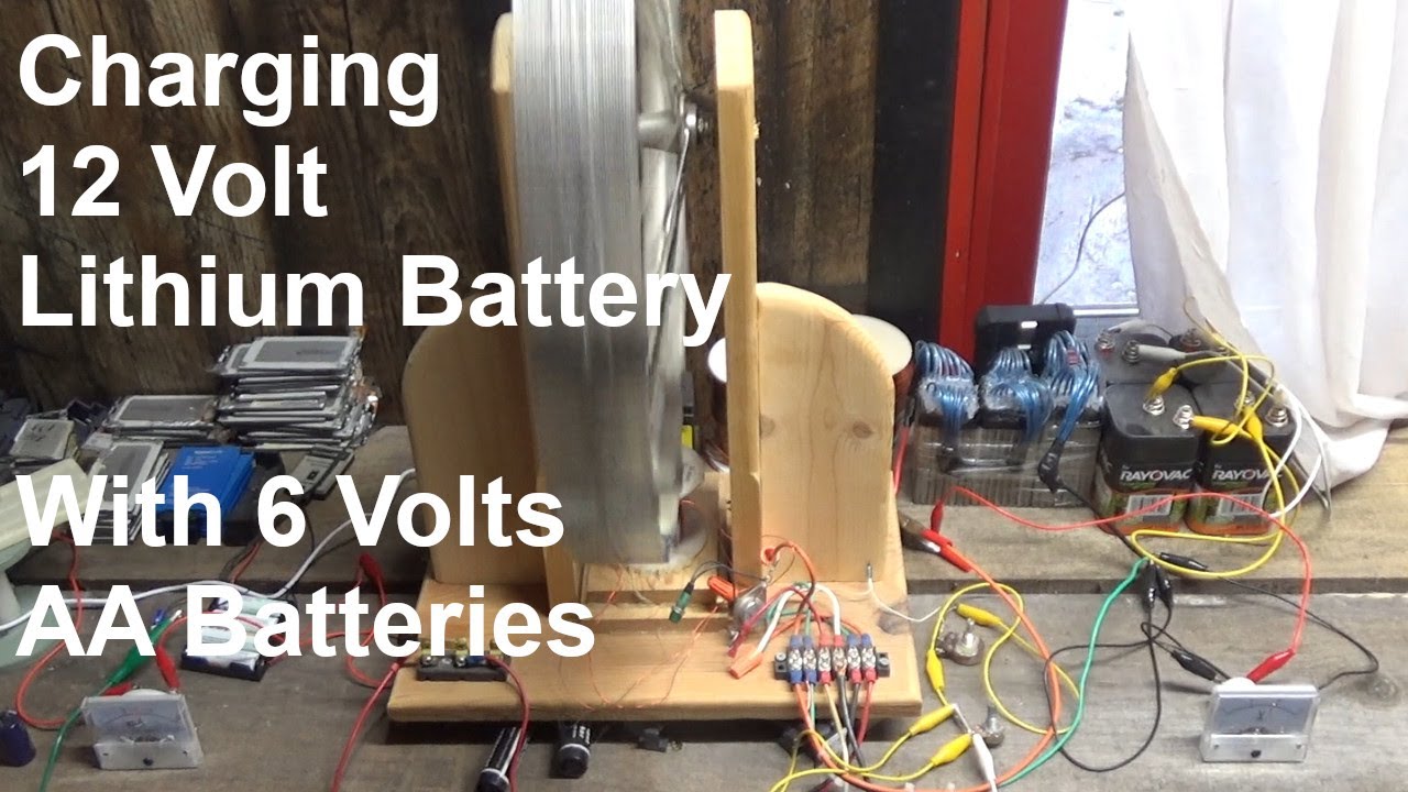 Charging 12 Volt Battery With 6 Volts On Bedini Motor SSG