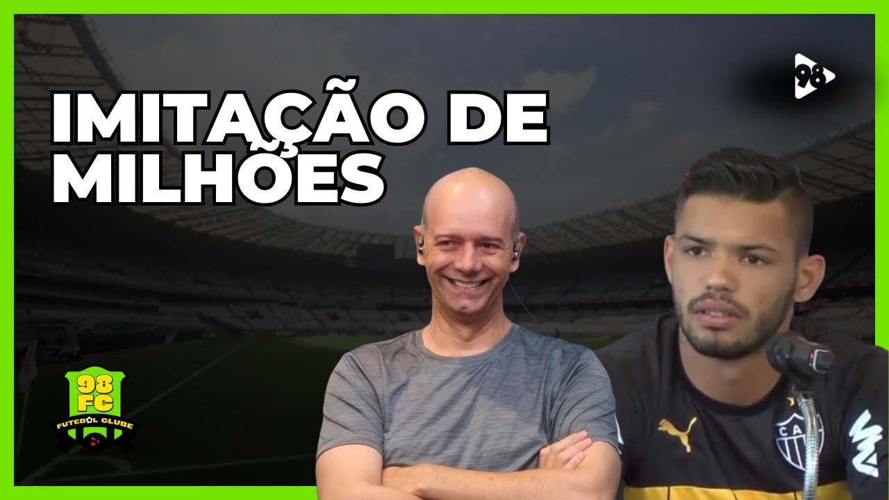MILT&Atilde;O imita CARLOS, ex-jogador do GALO