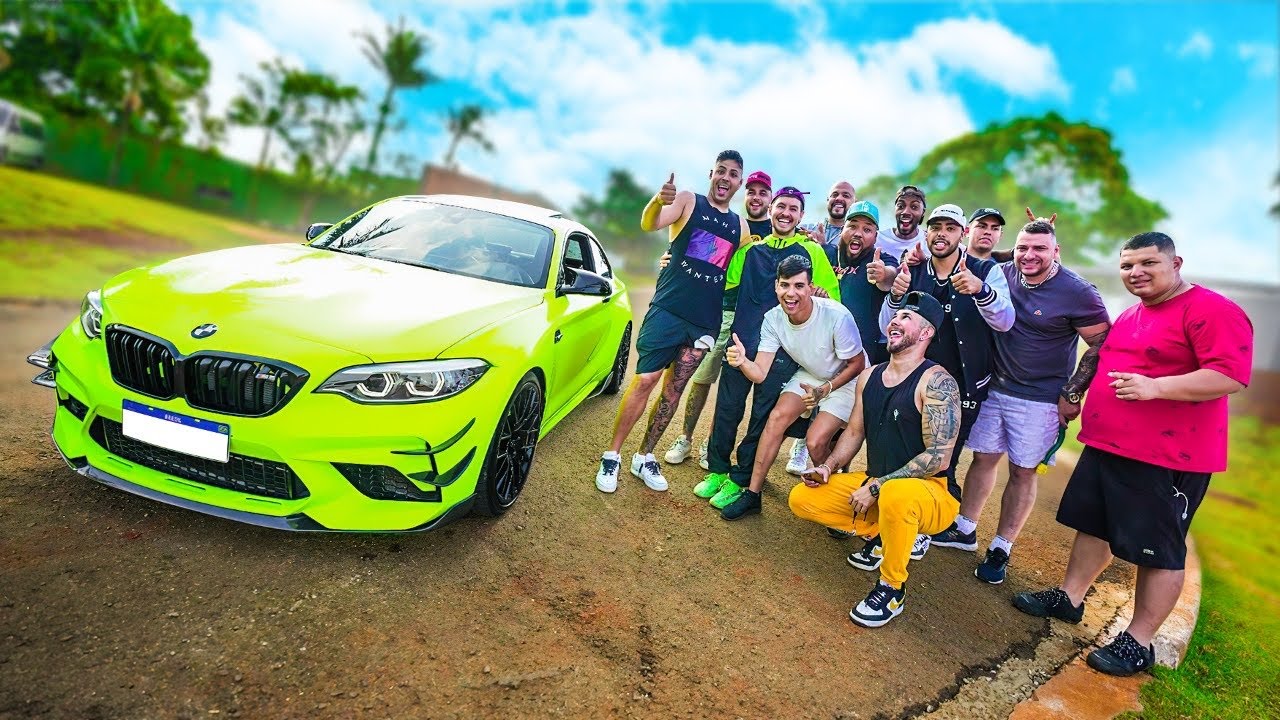 ESSA É A MINHA NOVA BMW M2 - A REAÇÃO DOS MEUS AMIGOS FOI INCRÍVEL