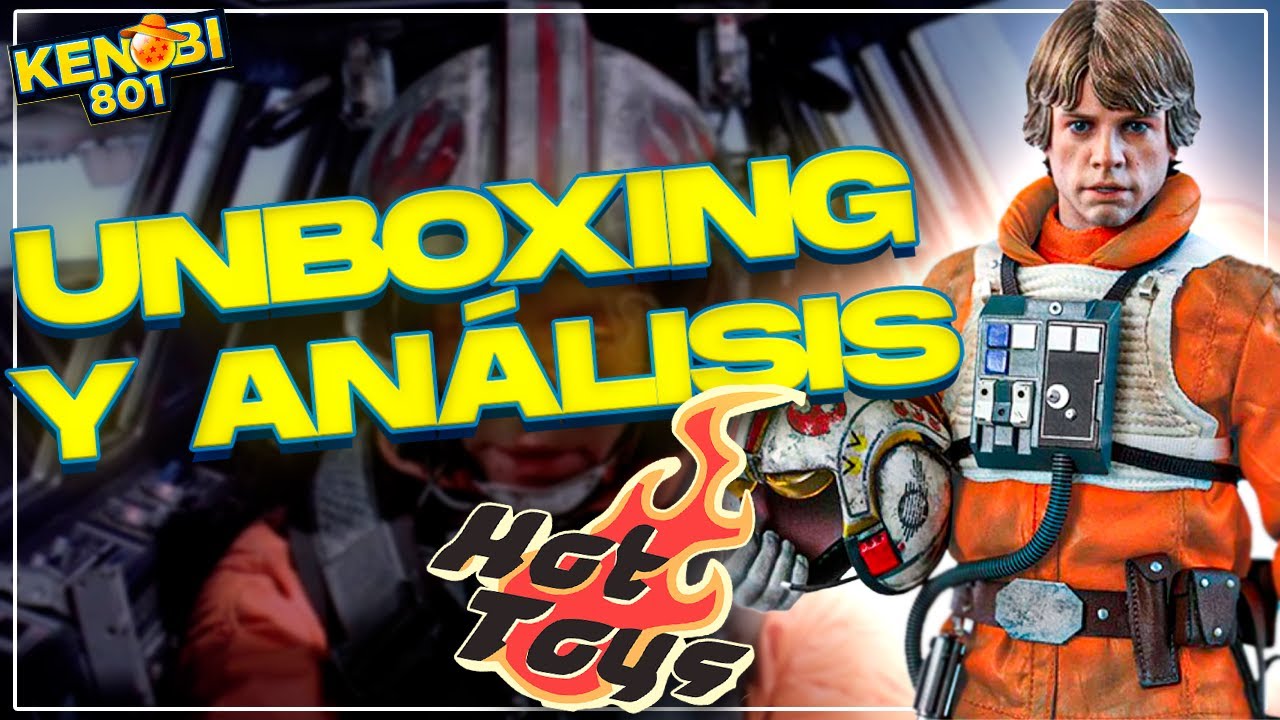 Luke Skywalker Piloto Snowspeeder | HOT TOYS | - [Unboxing y Análisis en Español]