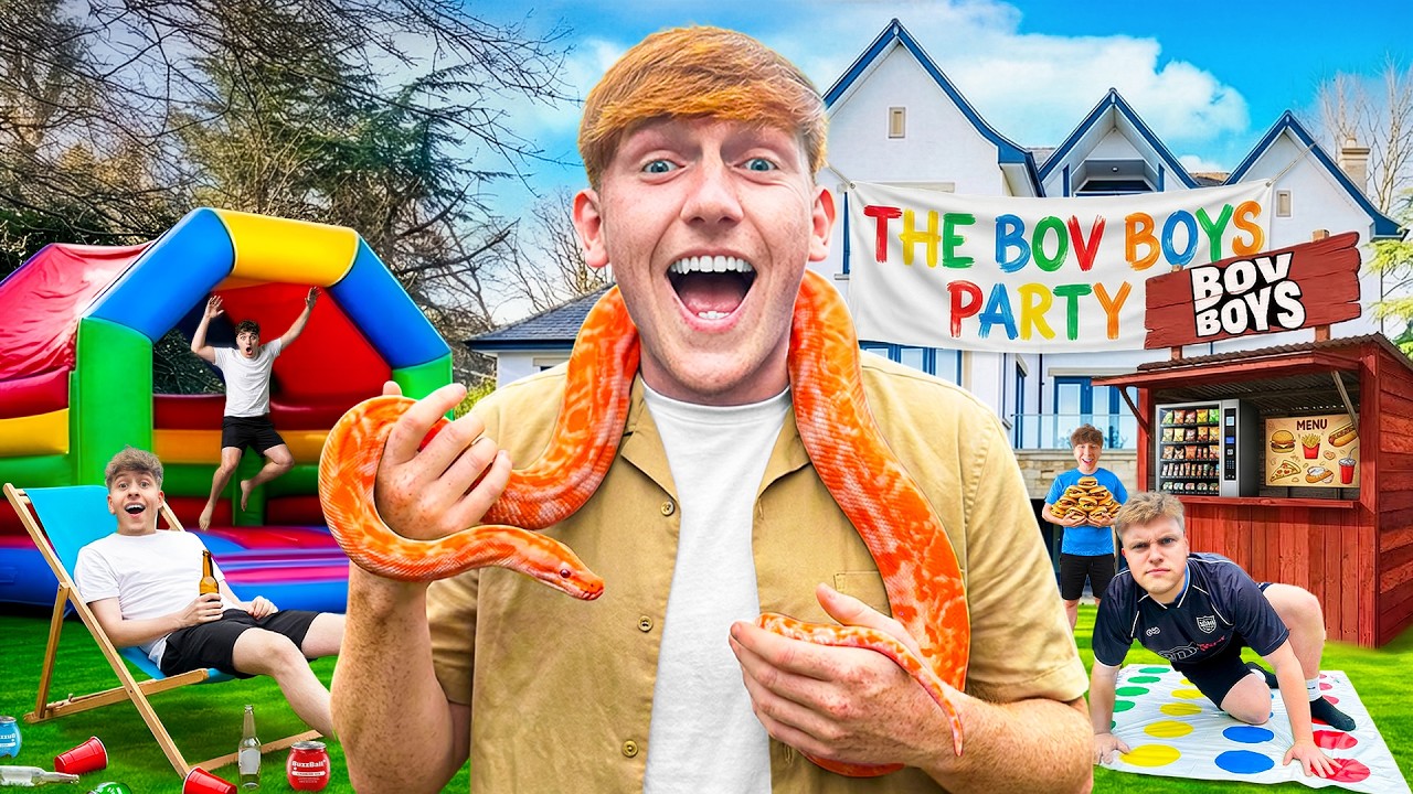 BOV BOYS THROW A HOUSE PARTY