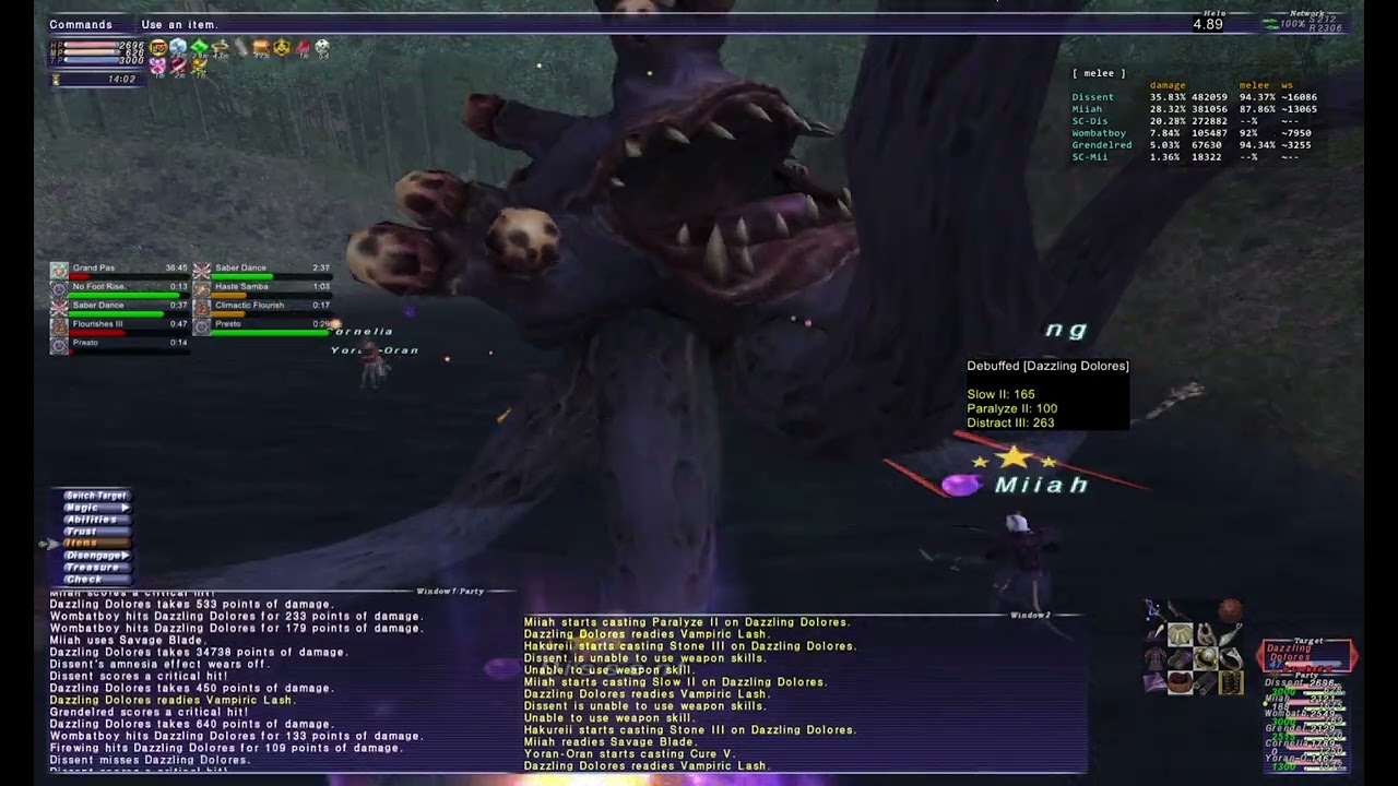 FFXI 11 Reisenjima NMs - DNC POV