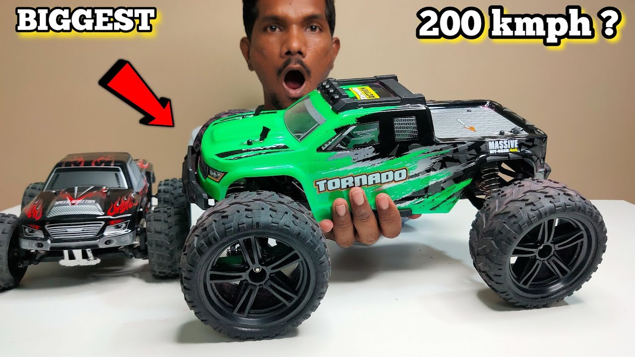 Flyhal Tornado FC610 RC BigFoot Car Unboxing & Testing – Chatpat toy tv