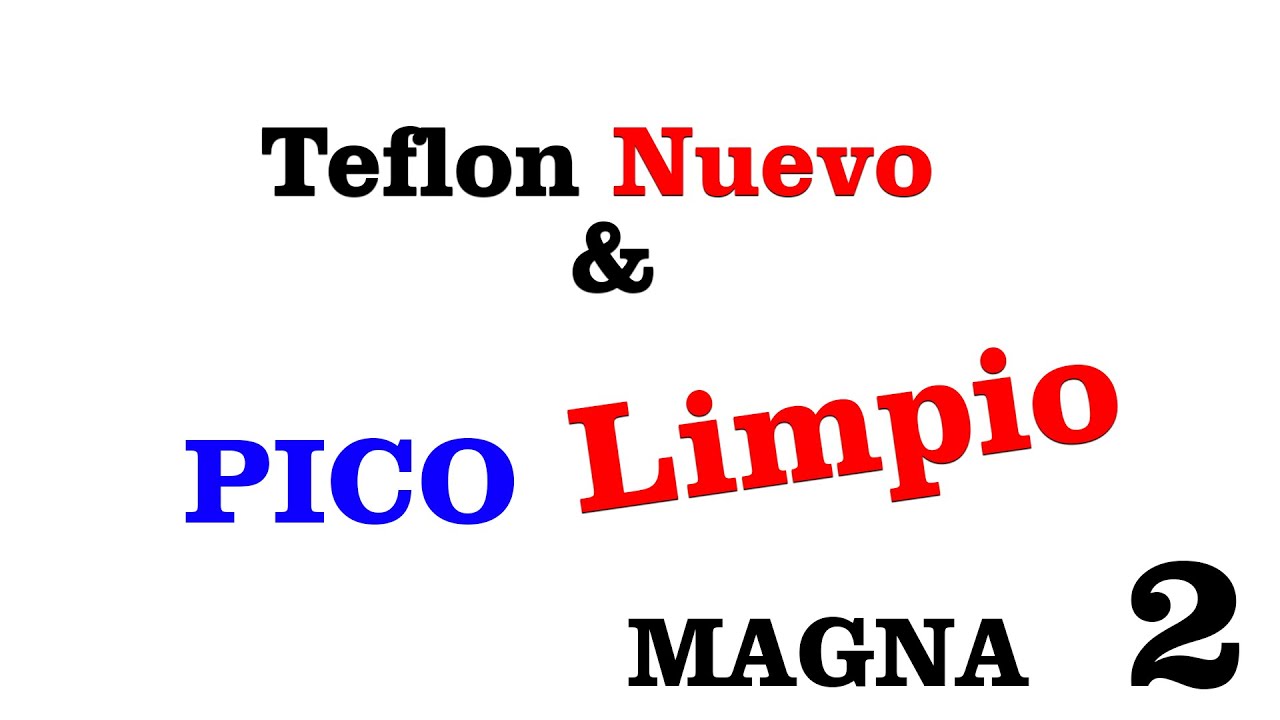 ¿Cómo cambiar el teflon interno de magna 2? ¿Como limpiar el pico / nozzle / boquilla de magna 2?