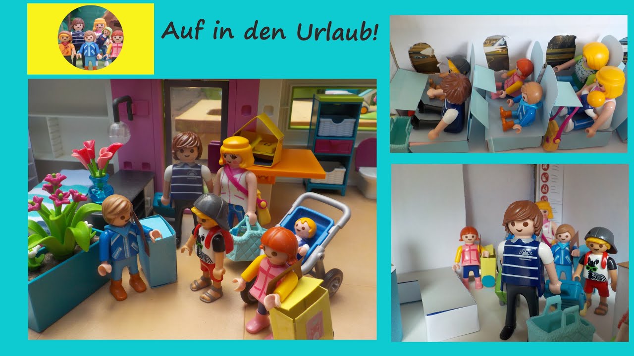 Playmobil Film Deutsch Auf in den Urlaub!// Flug nach Las Palmas