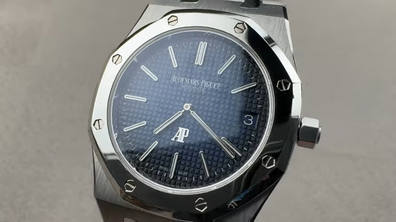 Audemars Piguet Royal Oak Extra Thin Jumbo Platinum Titanium 15202IP.OO.1240IP.01 Review