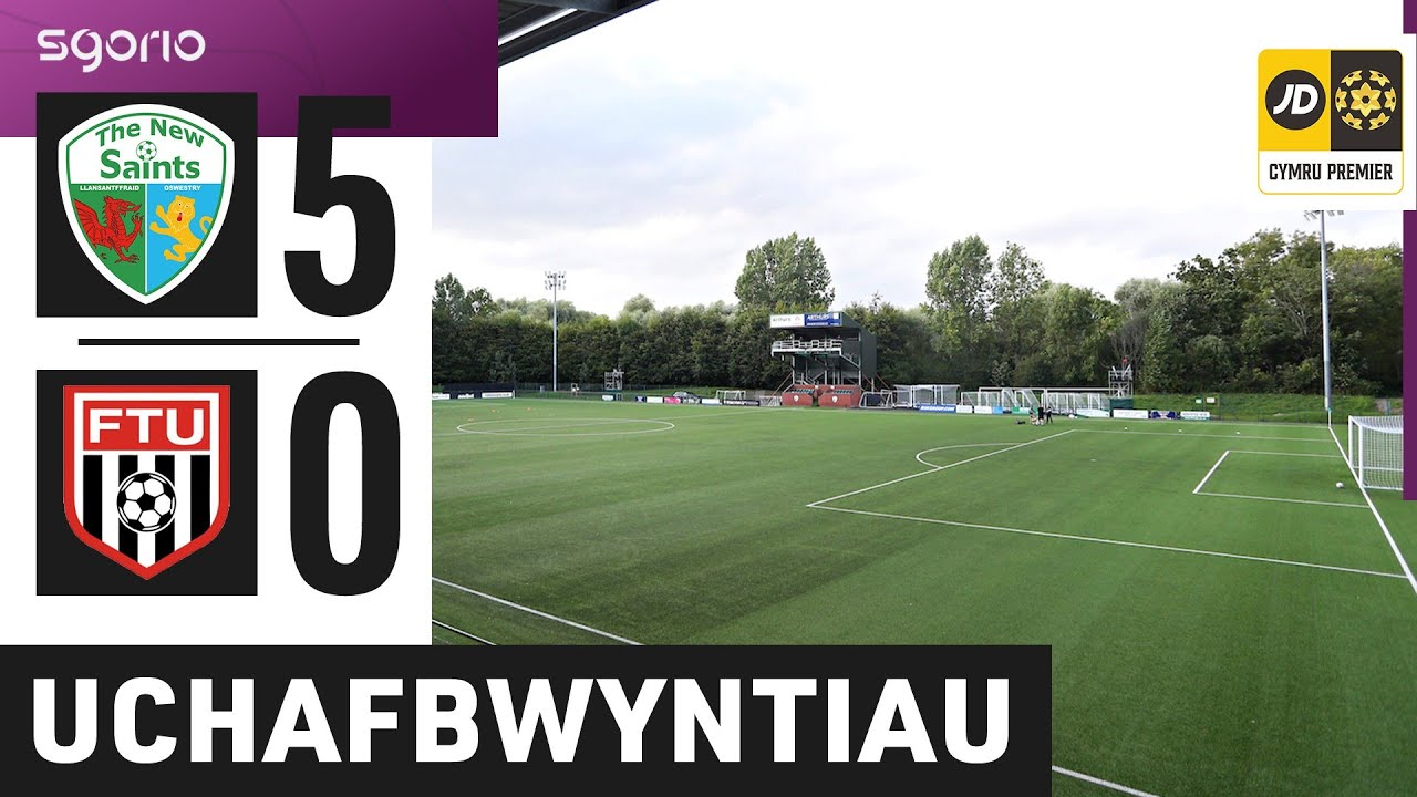 Uchafbwyntiau | Highlights: Y Seintiau Newydd 5-0 Y Fflint | JD Cymru Premier