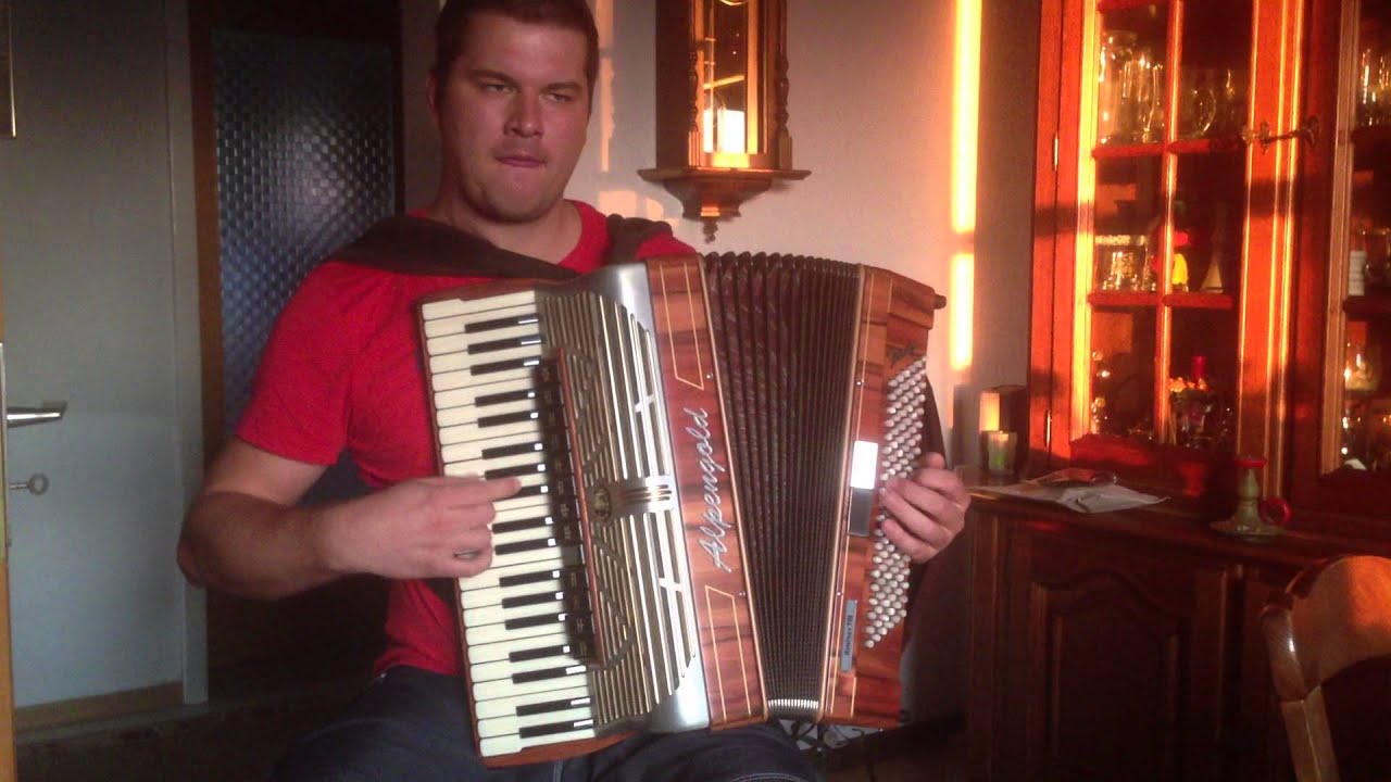Pöschl Franz beim Proben Teil 2
