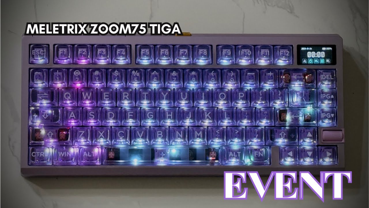 코르크 흡음재 본적있어? | MELETRIX ZOOM75 TIGA