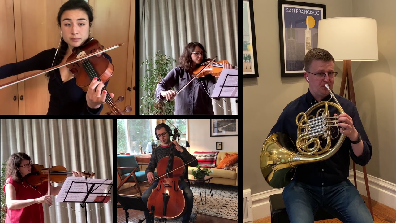 Mozart Horn Quintet III. Allegro - Mark Almond, Horn