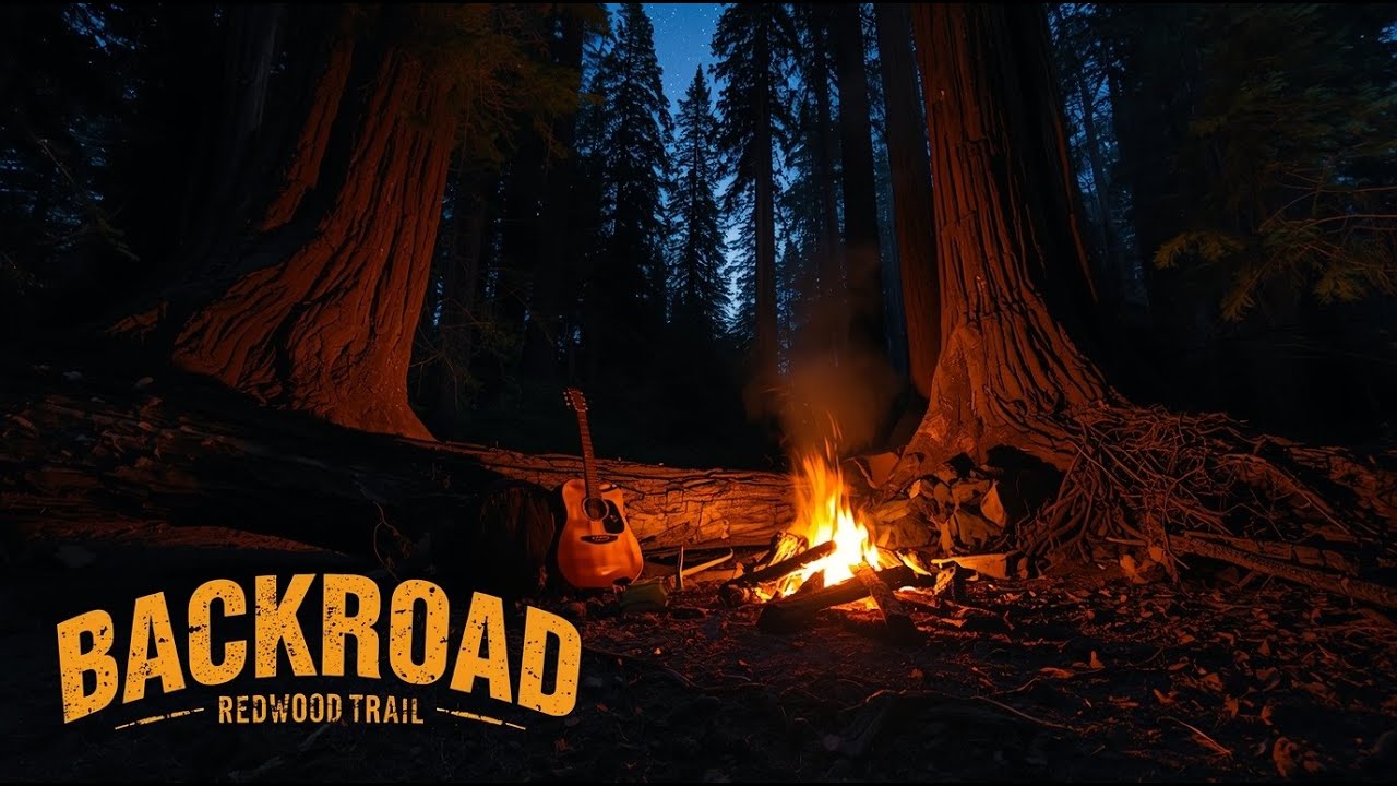 Backroad Sessions | Redwood Trail – Campfire Americana Folk Rock Under the Tall Trees