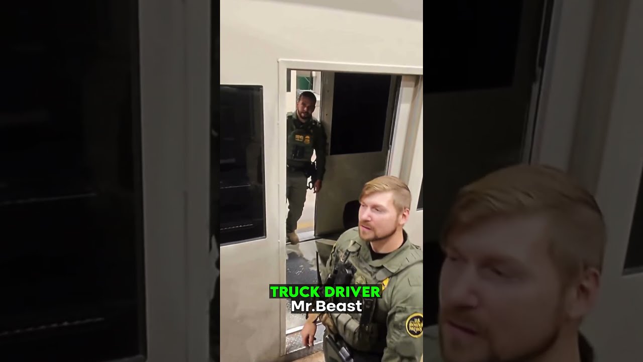 He Asked The Border Guard If He Was MrBeast