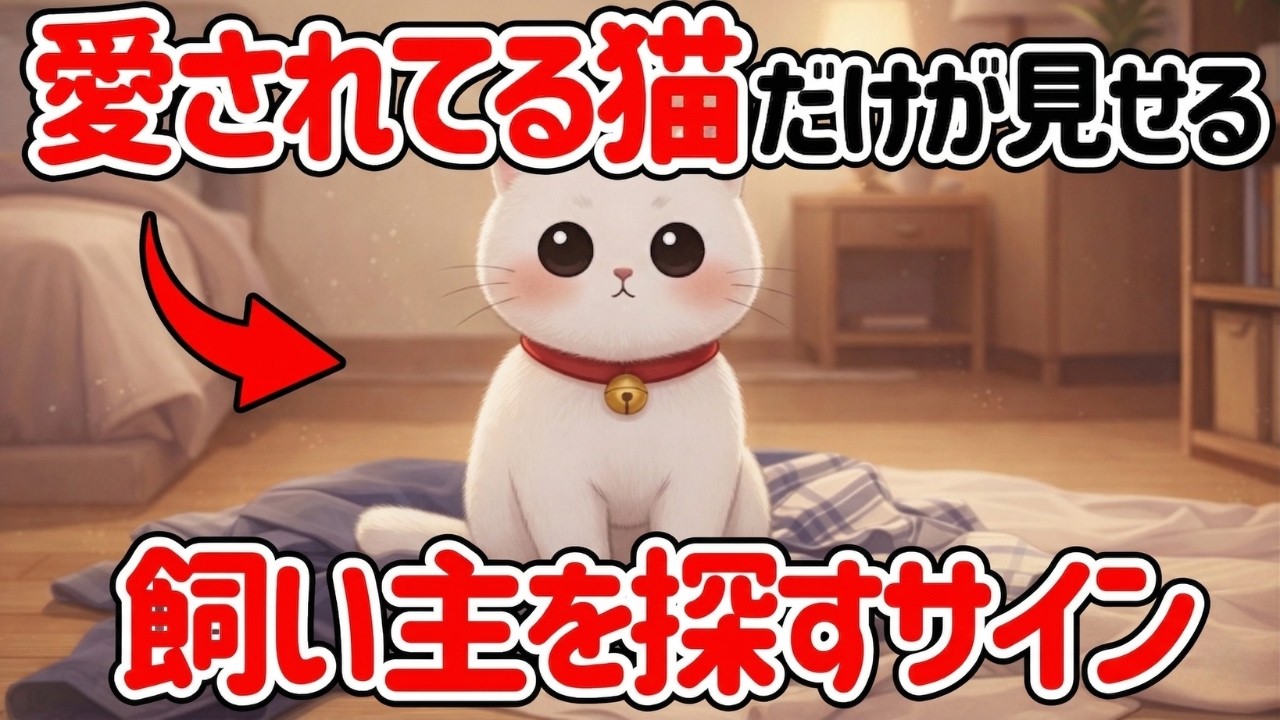 【猫の心理】「どこにいるの？」意外と知らない“独りぼっちの捜索サイン”