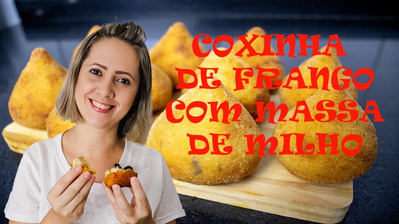 COXINHA GOURMET DE FRANGO COM MILHO: DESCUBRA O SEGREDO POR TRÁS DA MASSA PERFEITA! | Anna Laura