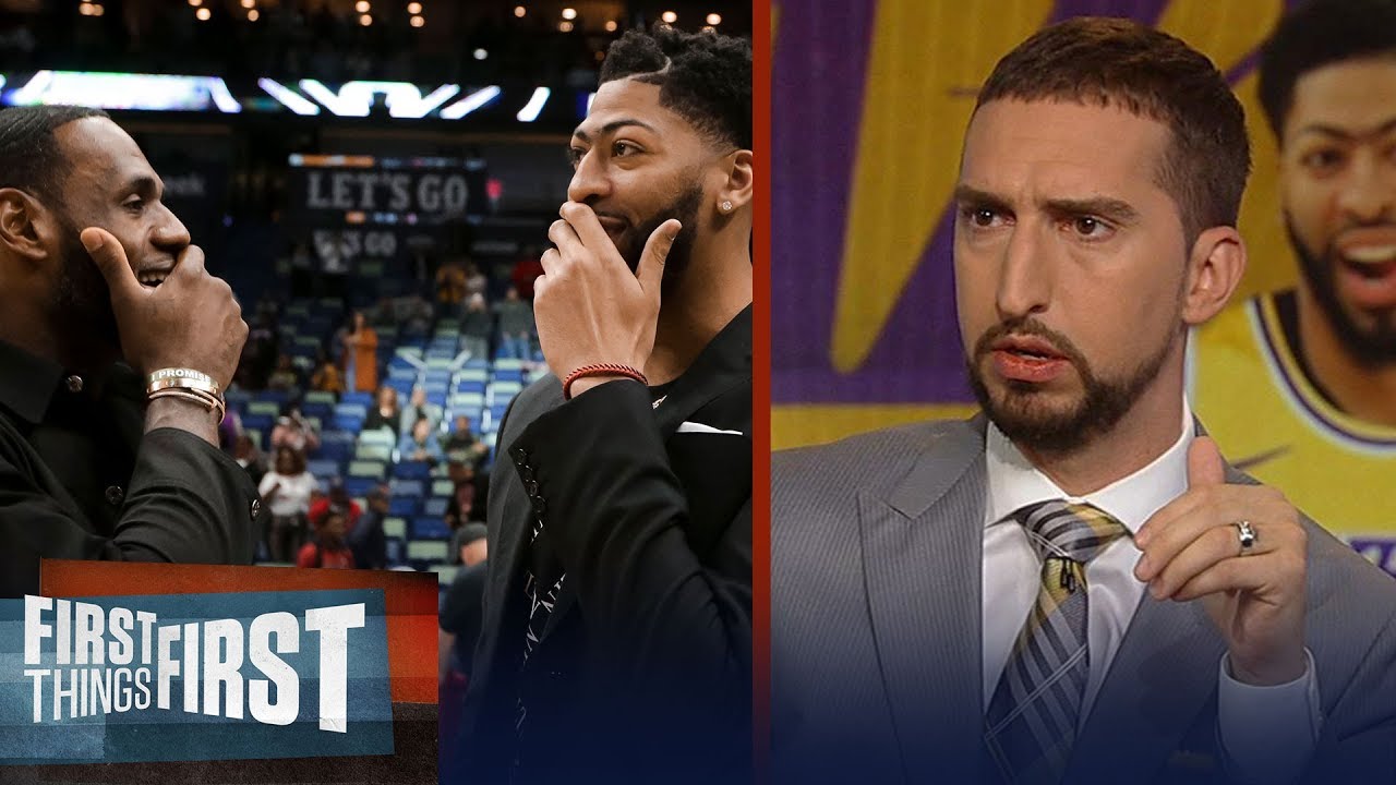 Lakers 'have the best duo' after Anthony Davis trade - Nick Wright | NBA | FIRST THINGS FIRST