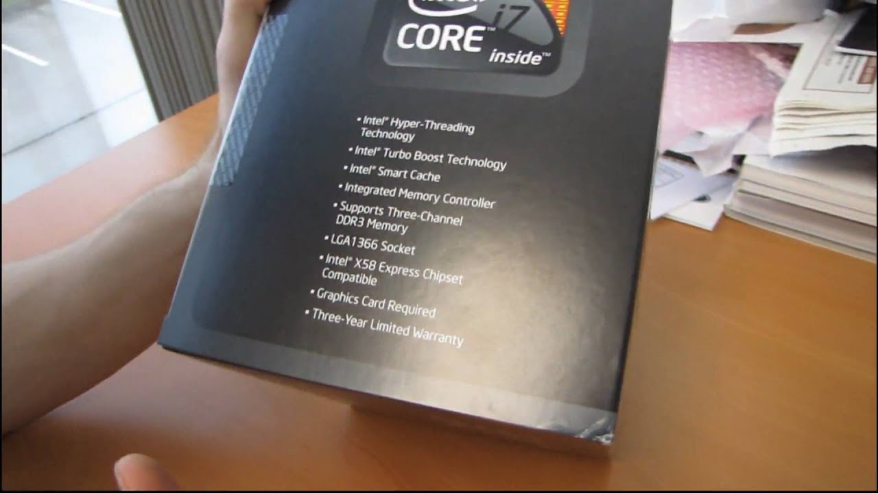 Intel Core i7 Extreme 980X Six Core 32nm Processor Unboxing & First Look Linus Tech Tips