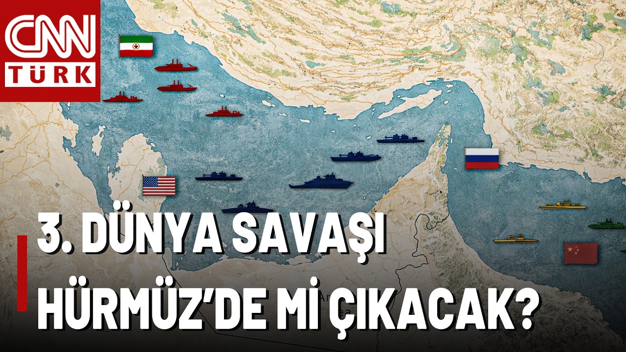 Dünyanın Gözü Hürmüz Boğazı'nda, Rusya ve Çin de İndi! Hürmüz'de 3. Dünya Savaşı Provası Mı?