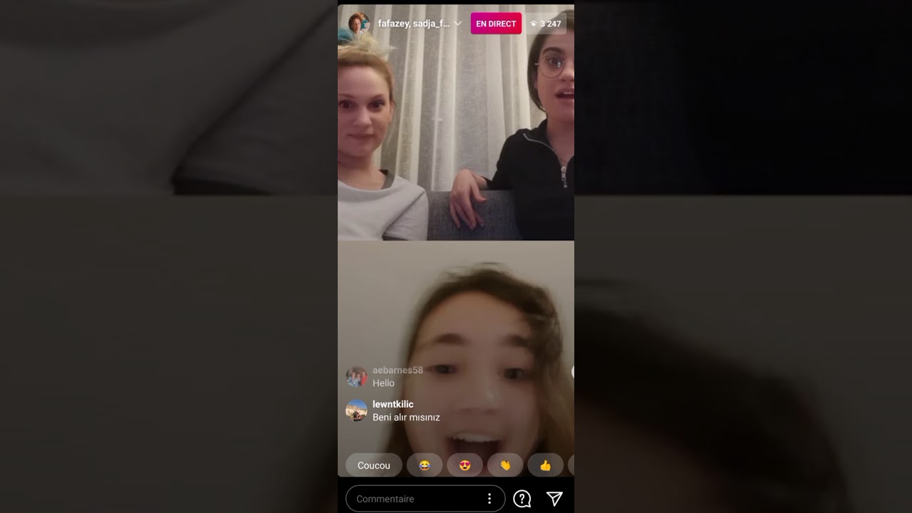 Farah Zeynep Abdullah yeni canlı yayın 07/01/2021
