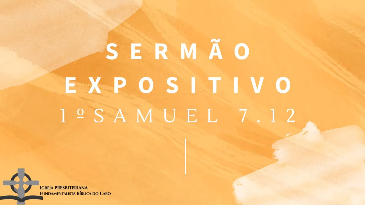 Culto Noturno | Último Sermão Expositivo 2025  -  Rev. Luciano Gomes  | 28/12/2025
