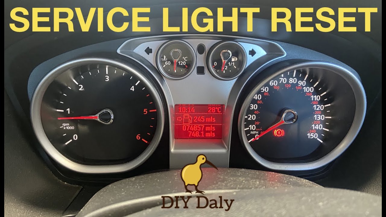 How to reset the Service light on a Ford Focus