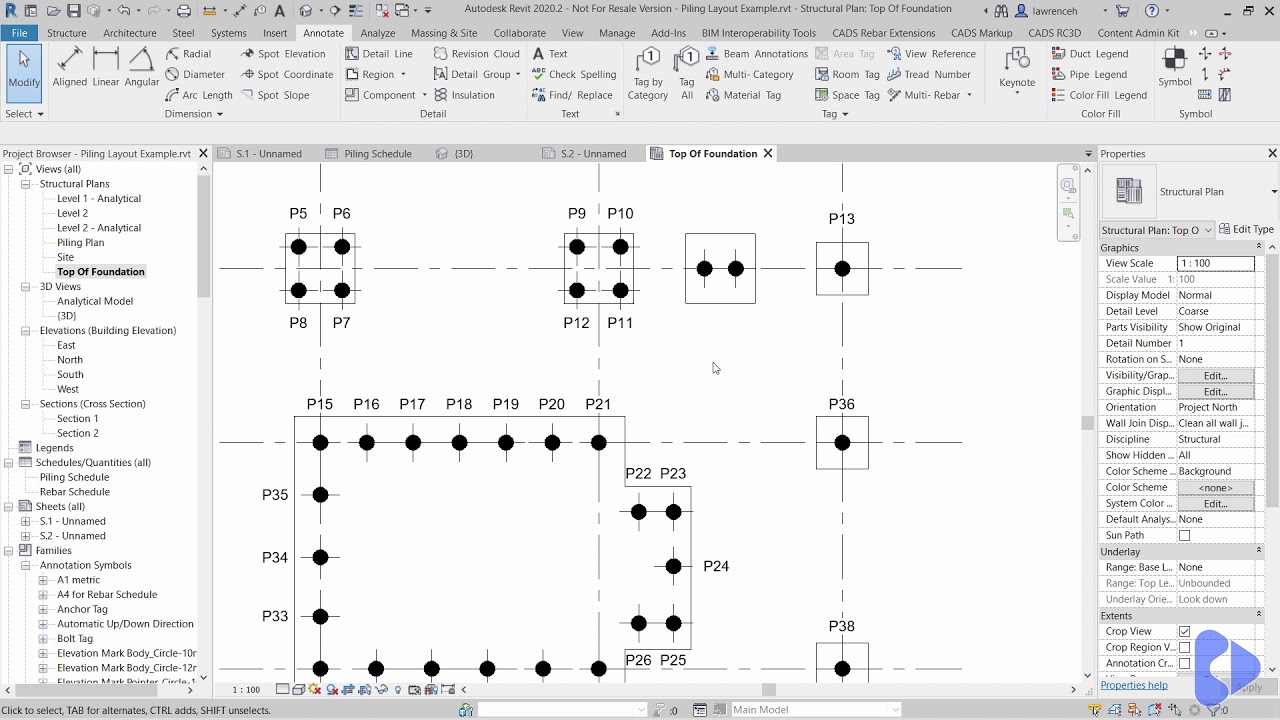 Tutorial   Back To Basics with Revit Pile Families
