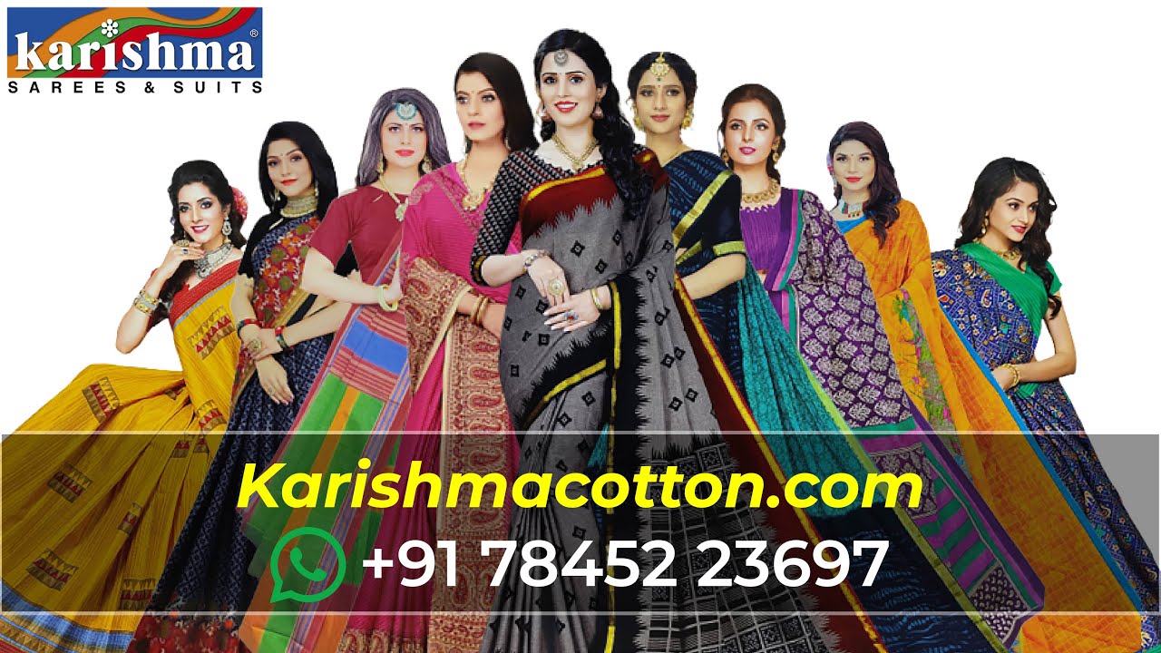 Karishma cotton Sarees with price. Designer Karishma Sarees Catalogue Creation Online Wholesale Shop