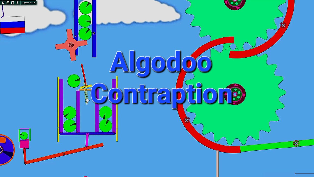 Новый Algodoo Contraption 