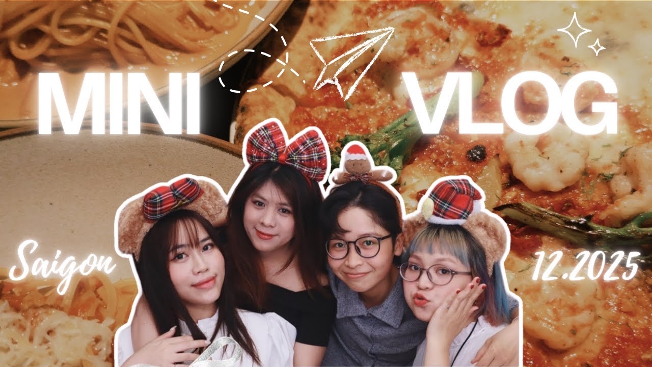 Mini vlog - A day in Saigon with my crew