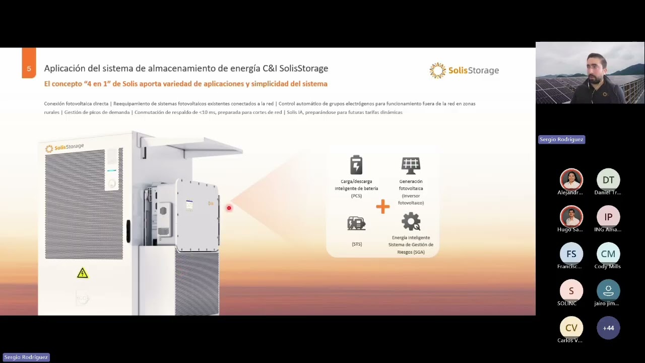 Webinar con DM Solar: Soluciones All-in-One Solis | EverCore y Solarator