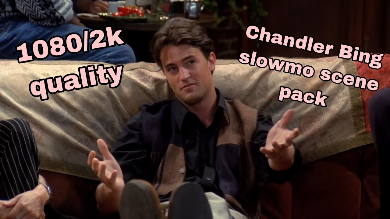 Chandler Bing Season 1 Slowmo scene pack 1080-2k quality#fairuse #copyrightfree #friendstvshow