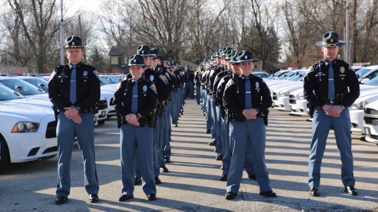 Indiana State Police - 2.14.2017 Rookie Cars On The Road
