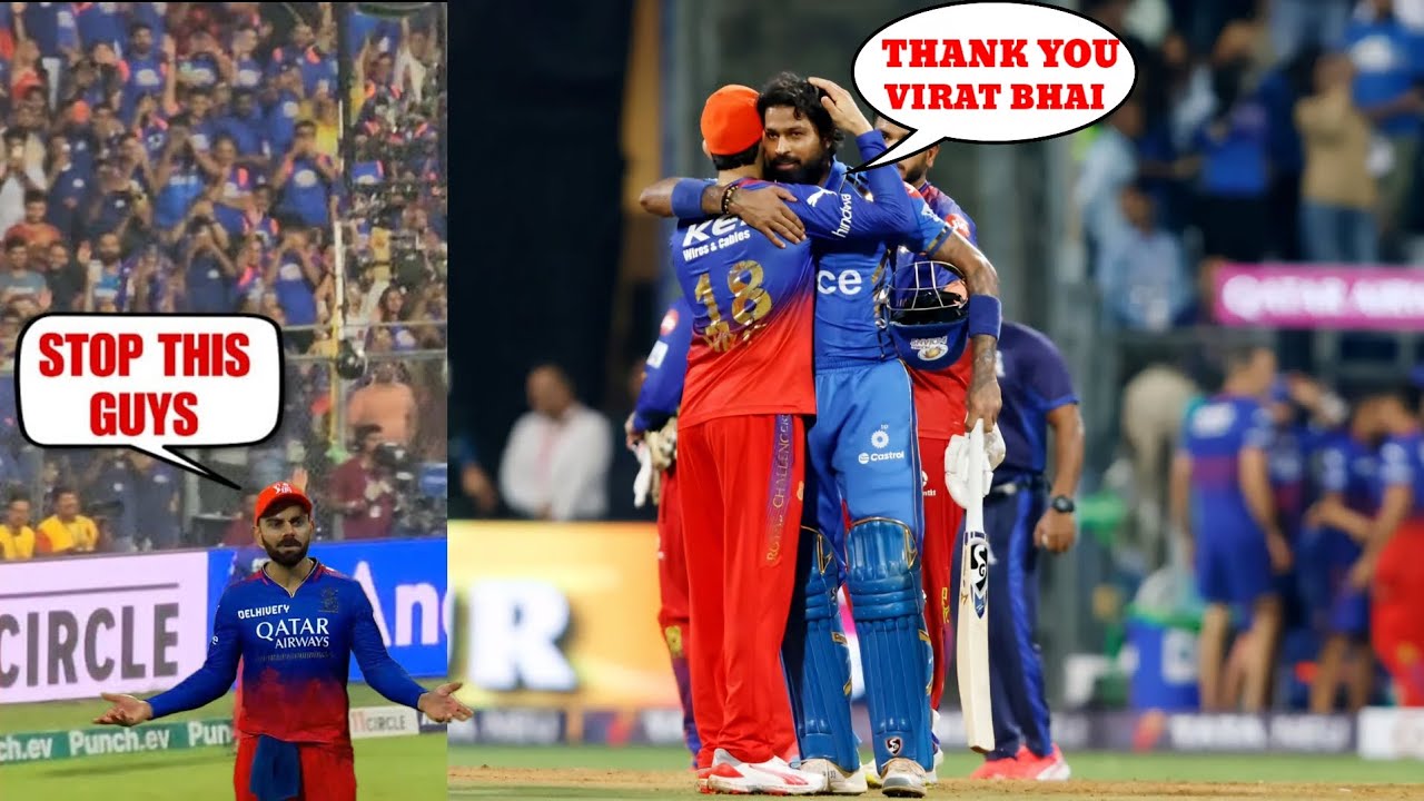 Hardik को BOO पर Virat ने Crowd CHUP कराया। Hardik Pandya shocked when Virat Kohli stopped crowd
