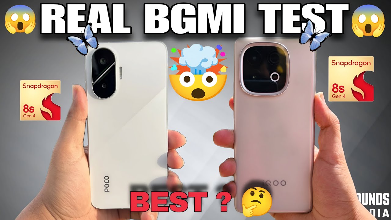 iQOO Neo 10 vs POCO F7 BGMI 🔥 कौन सा Best Gaming Phone है? In 2026 | Full Test👍