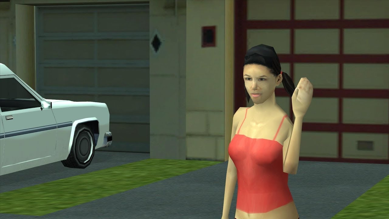 GTA San Andreas - Girlfriend #4 - Katie Zhan (1080p)