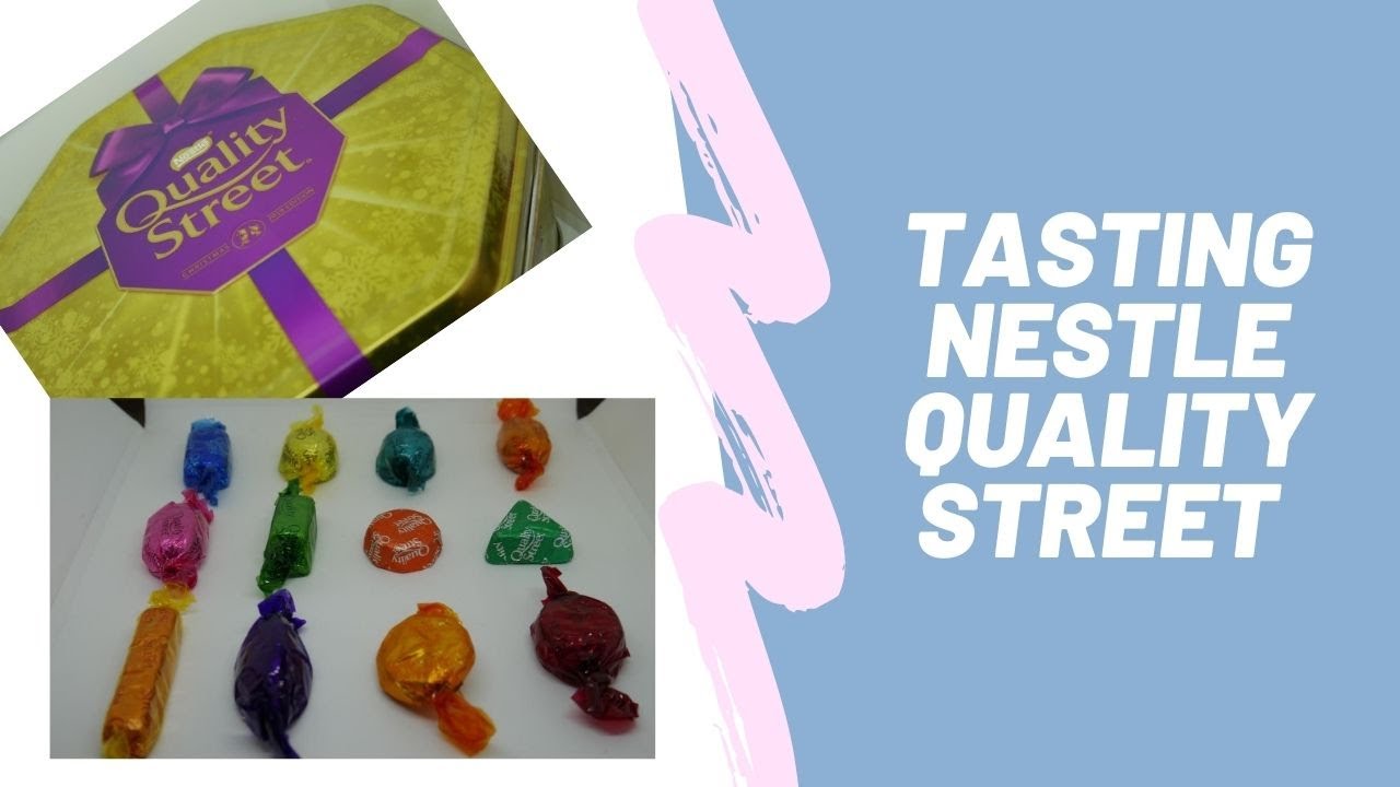 Nestle Quality Street - Tasting British Chocolate - Tasty Tuesday 1