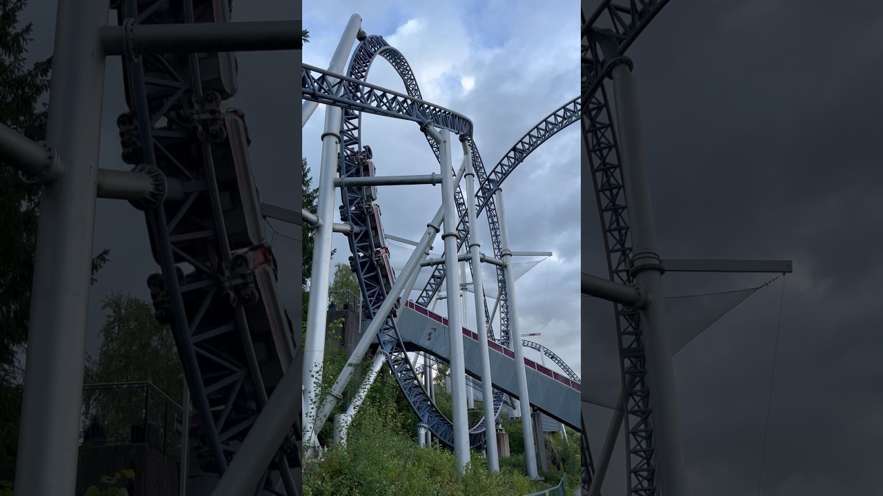 Speed Monster at Tusenfryd #rollercoaster #tusenfryd #speed #monster #awesome
