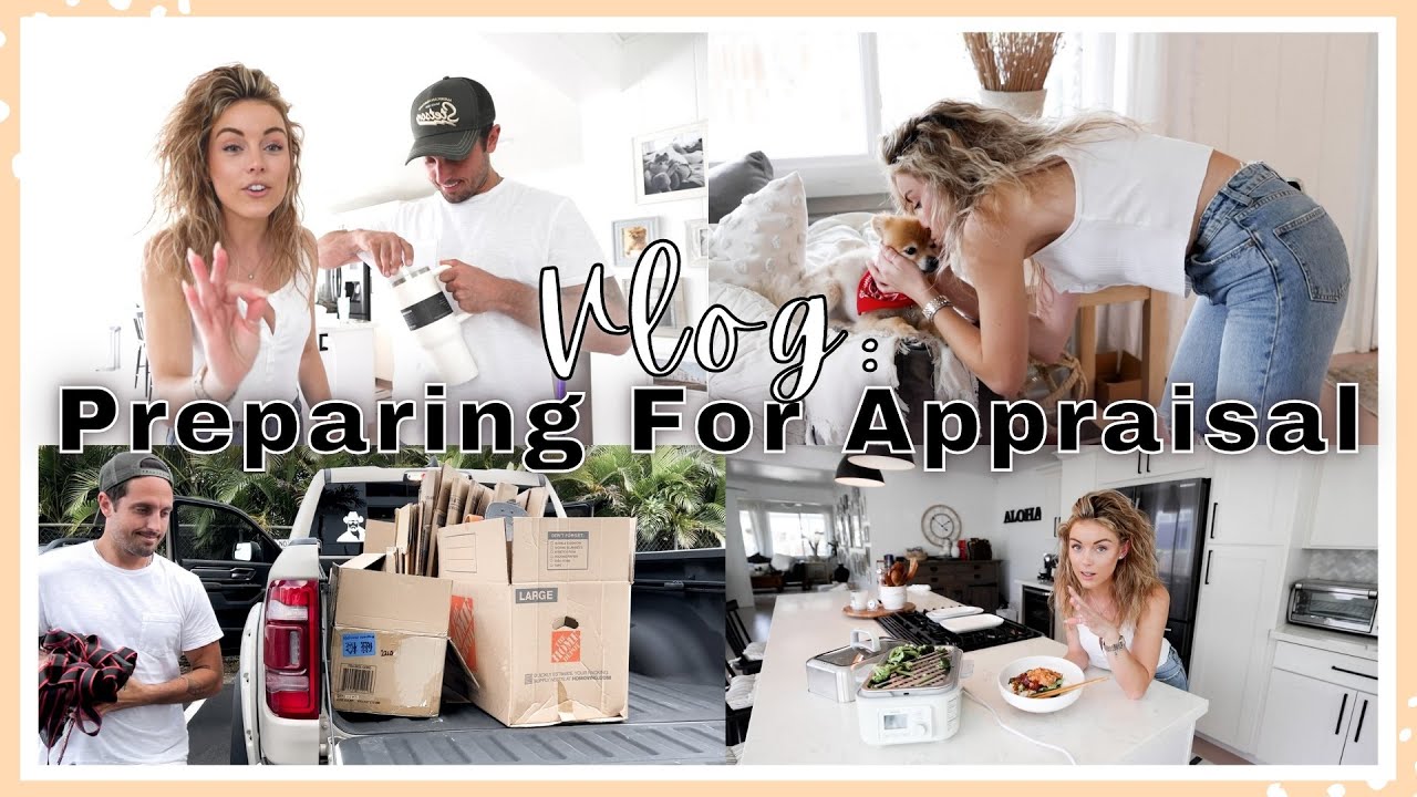 Vlog: Preparing for House Appraisal, Healthy Lunch,  & Errands
