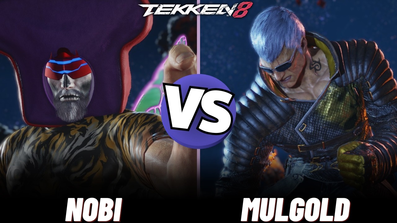 Tekken 8 - Mulgold (Bryan) VS Nobi (Dragunov) Ranked Match
