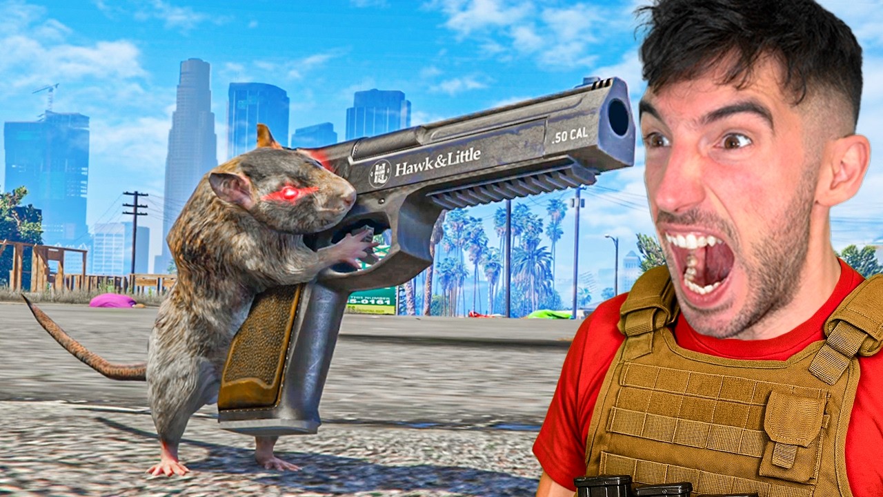 Soy una RATA ASESINA en GTA 5!