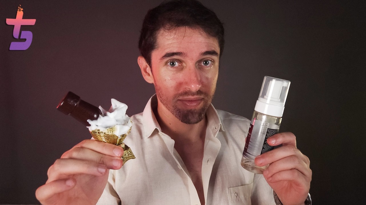 ASMR: Cuidado Premium com sua Barba antes de você dormir