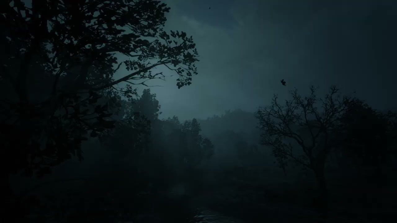 The Vanishing Point: Heavy Foggy River Storm & Primal Thunder for Absolute Sleep