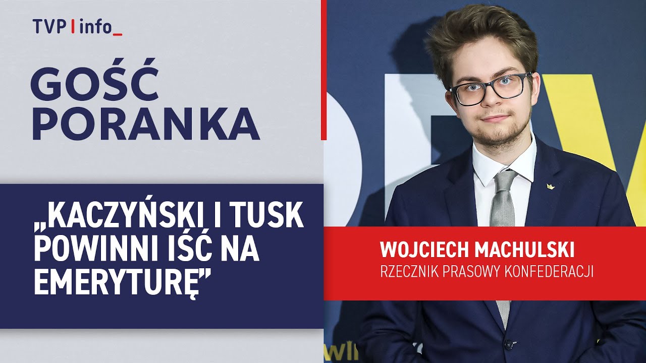 Rzecznik Konfederacji: Tusk i Kaczyński powinni iść na emeryturę | GOŚĆ PORANKA